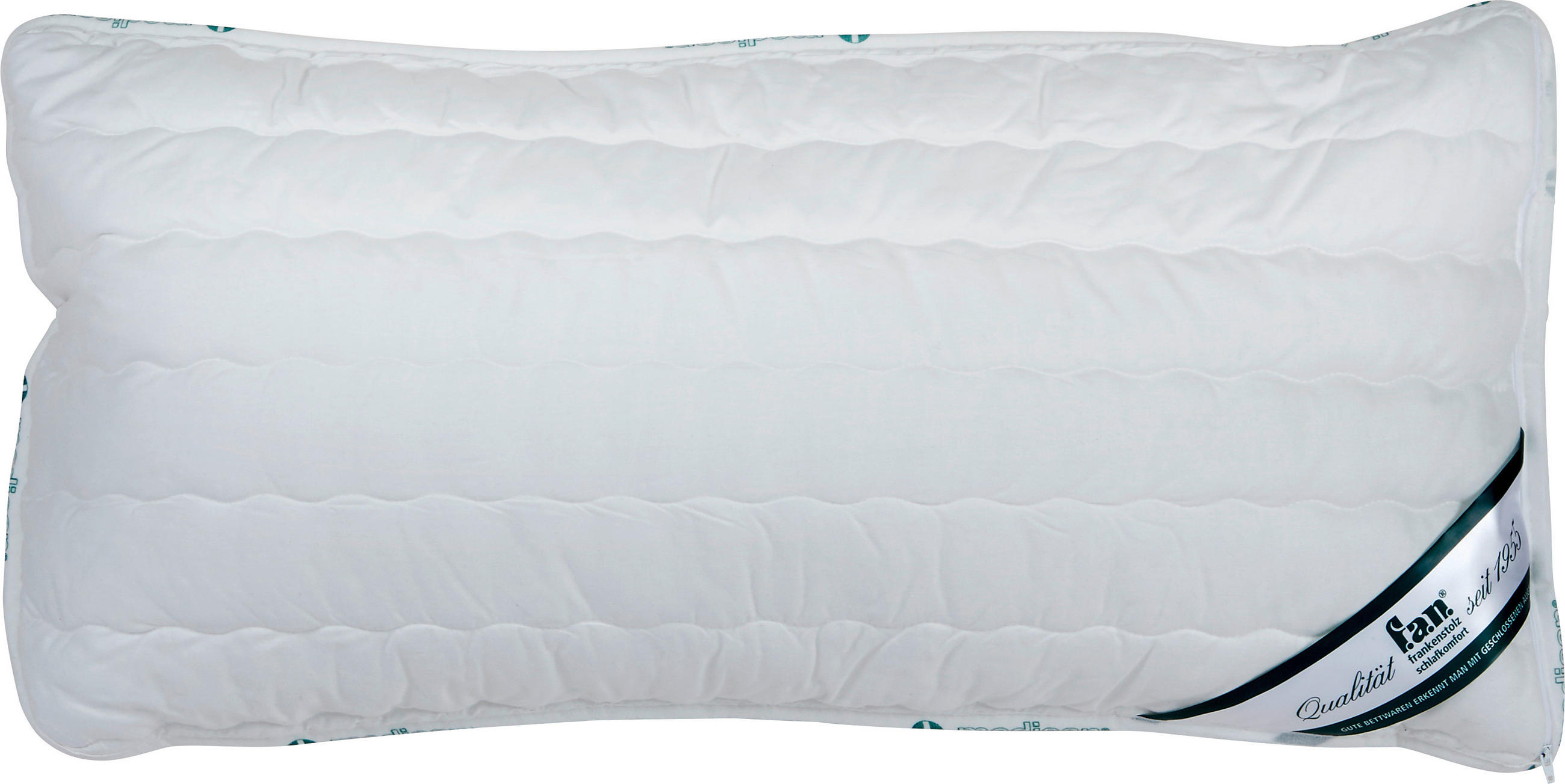 KOPFPOLSTER 40/80 cm   - Weiß, MODERN, Textil (40/80cm) - FAN