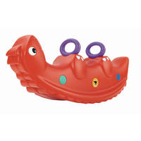 WIPPE BIG-Sammy-Rocker   - Rot/Multicolor, Basics, Kunststoff (35/120/49cm) - BIG