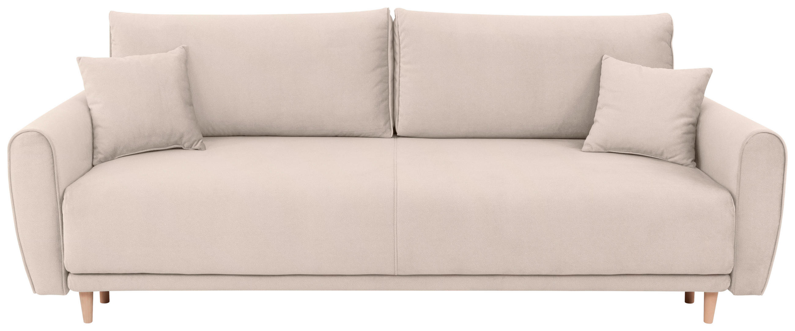 MID.YOU ROZKLADACIA POHOVKA, textil, béžová