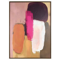 LEINWANDBILD Abstraktes Multicolor  - Multicolor, Design, Holzwerkstoff (78/100cm) - Reinders!
