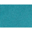 WOHNLANDSCHAFT in Mikrofaser Türkis  - Türkis/Chromfarben, Design, Kunststoff/Textil (204/350/211cm) - Xora