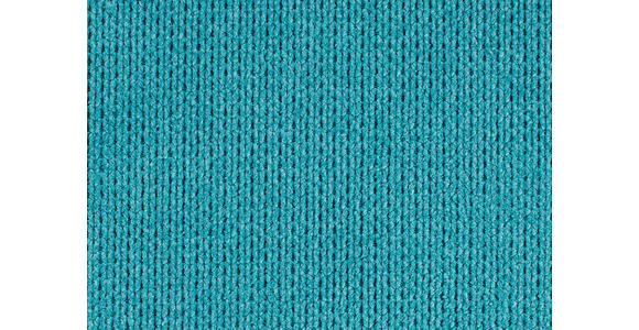 ECKSOFA in Mikrofaser Türkis  - Türkis/Chromfarben, Design, Textil/Metall (301/207cm) - Xora