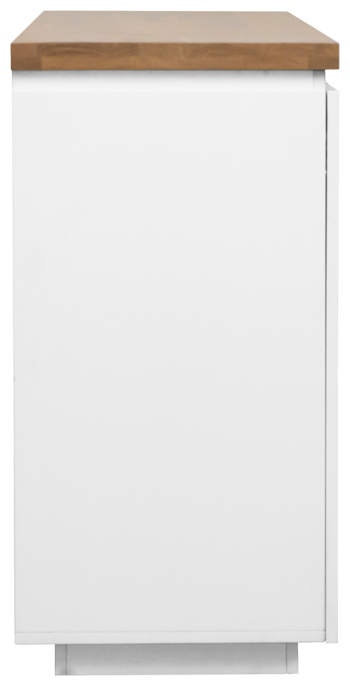 SIDEBOARD  195/82/41,5 cm 4 Schublade(n)  - Eichefarben/Weiß, KONVENTIONELL, Holz/Holzwerkstoff (195/82/41,5cm) - Novel