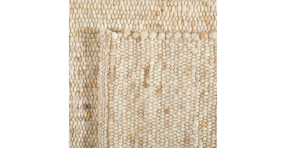 HANDWEBTEPPICH 170/230 cm Vieste Hellbraun  - Hellbraun, Basics, Textil (170/230cm) - Linea Natura