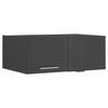 AUFSATZSCHRANK 100/38/68 cm  in  - Chromfarben/Anthrazit, Design, Holzwerkstoff/Metall (100/38/68cm)
