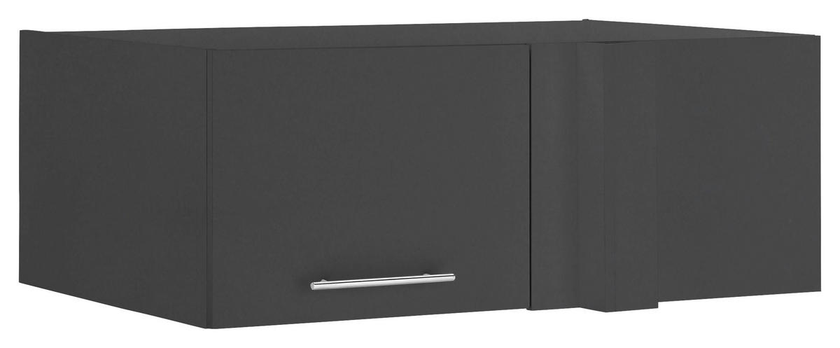 AUFSATZSCHRANK 100/38/68 cm  in  - Chromfarben/Anthrazit, Design, Holzwerkstoff/Metall (100/38/68cm)