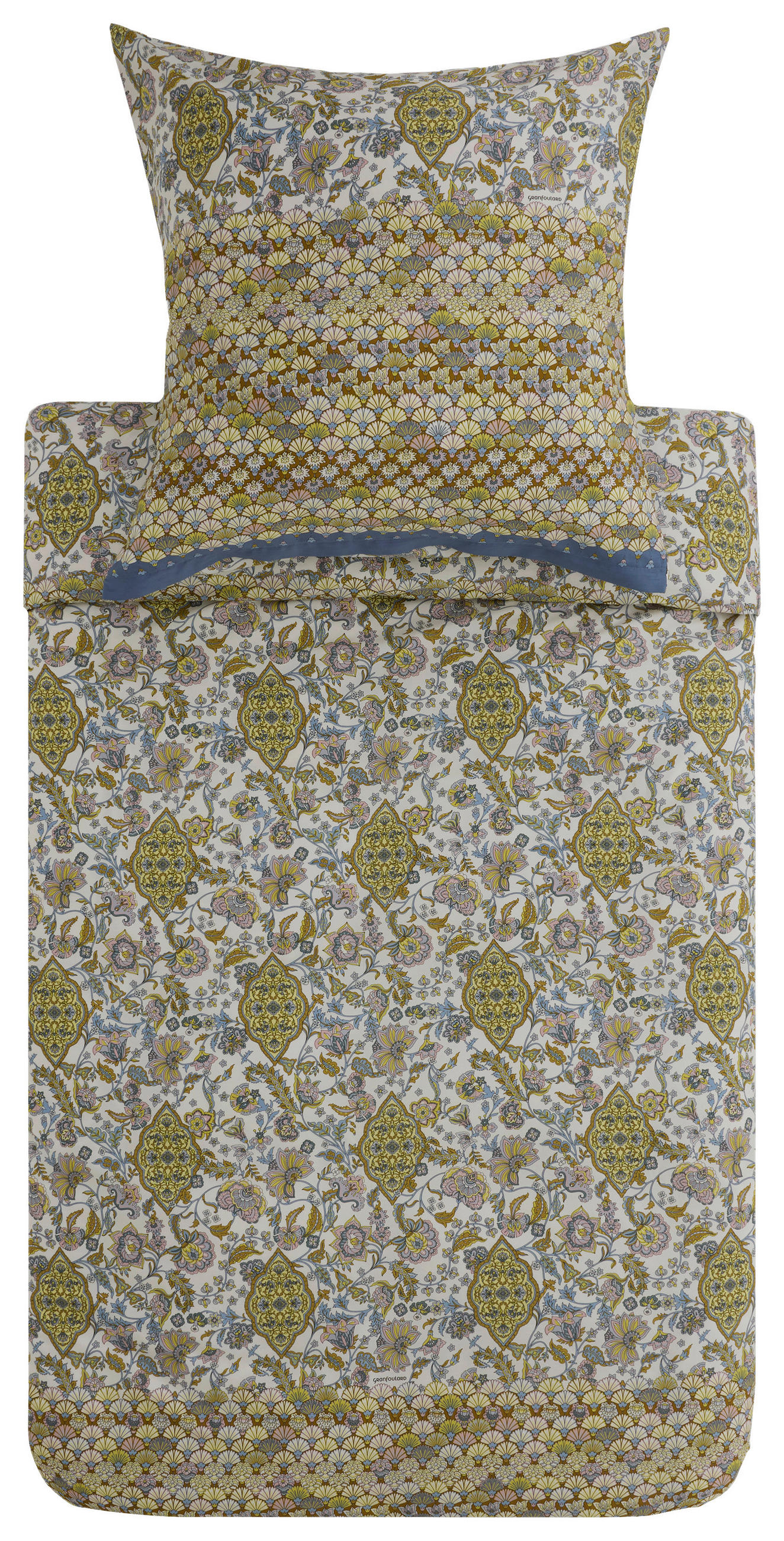 BETTWÄSCHESET Tigullio Satin 160/210 cm  65 cm/100 cm  - Beige, Design, Textil (160/210cm) - Bassetti