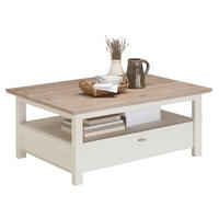 KLUB STOČIĆ  siva, bela  - siva/bela, Dizajnerski, pločasti materijal (110/80/45cm) - Hom`in