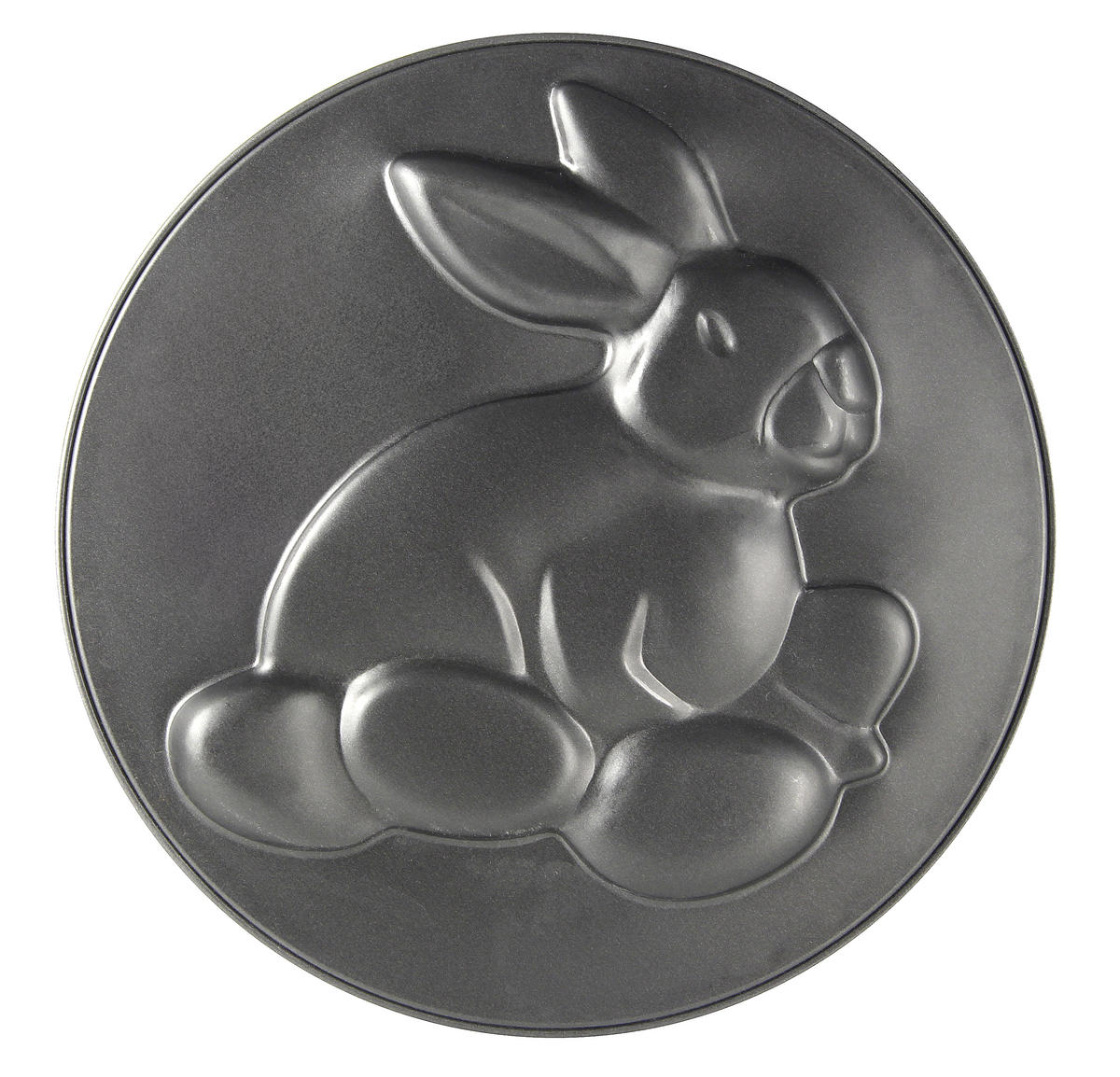 Backform-Set mit 2 Motivböden - Schwarz, Metall (26/6,5cm) - Zenker
