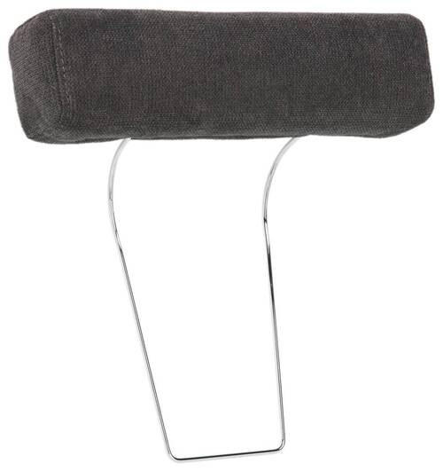 KOPFSTÜTZE in Webstoff  - Anthrazit/Schwarz, Design, Textil (52/14cm) - Carryhome