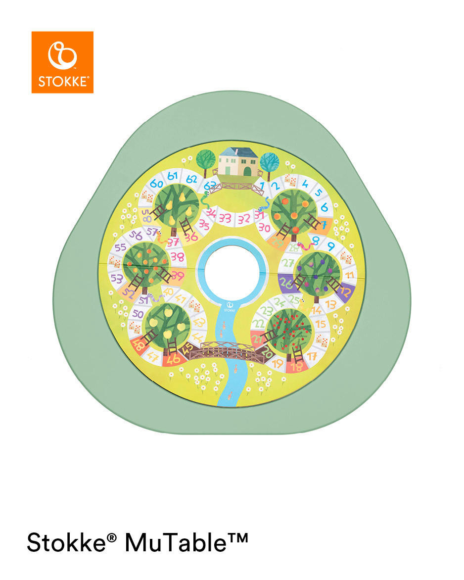 SPIELMATTE MuTable  - Multicolor, Basics, Karton/Holz (54/54/1cm) - Stokke