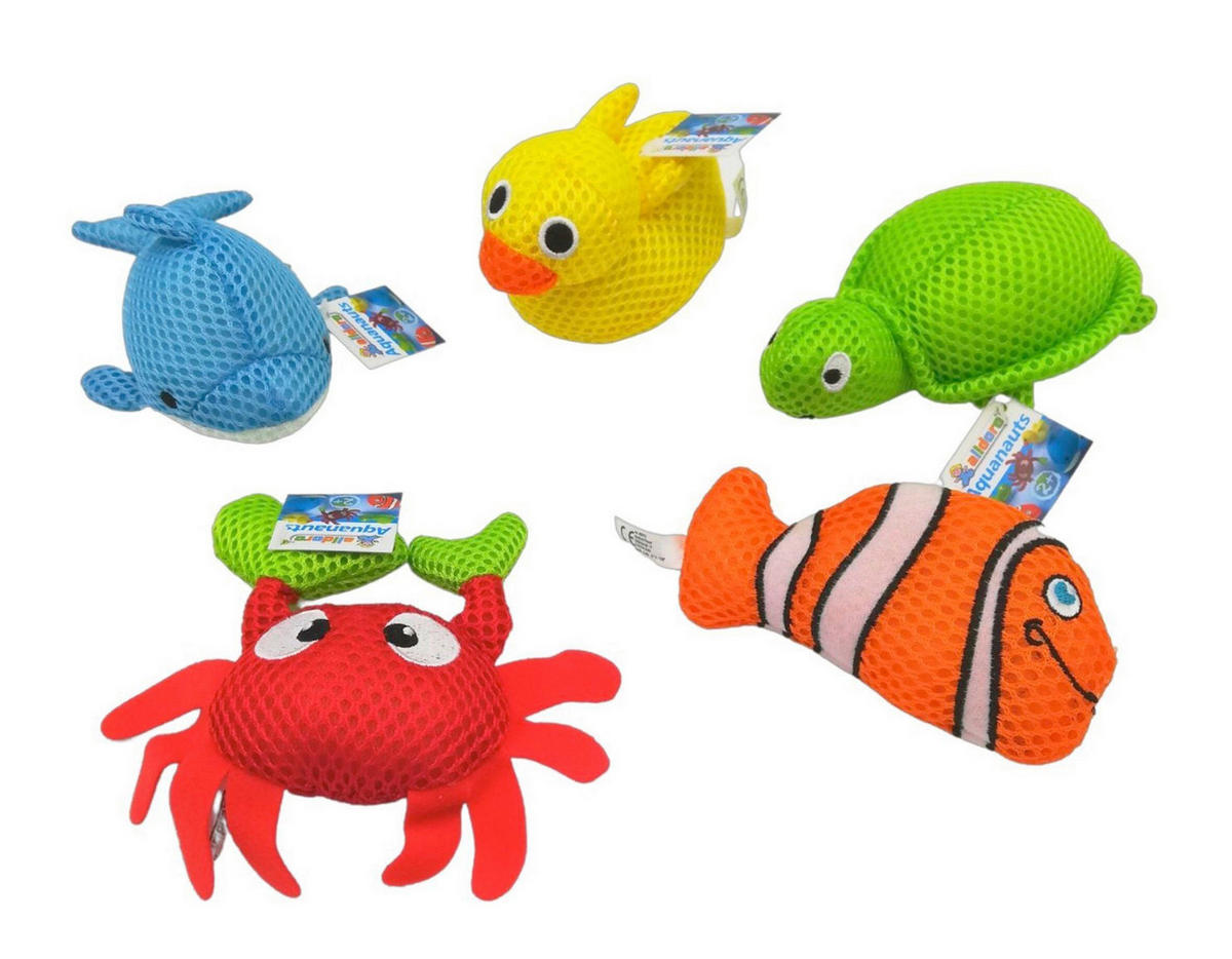 BADESPIELZEUG - Multicolor, Basics, Textil (12,50cm/12 cm/4 cmcm) - alldoro