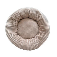 HAUSTIERKISSEN - Beige, Basics, Textil (55cm) - Novel