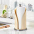 KÜCHENROLLENHALTER - Edelstahlfarben/Creme, Basics, Metall (15,6/35,2cm) - WESCO