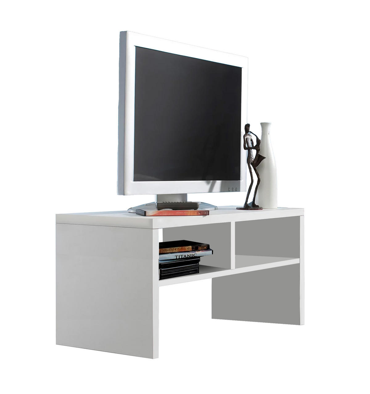 TV ELEMENT bijela   - bijela, Basics, drvni materijal (63/40/30cm) - Ti'me