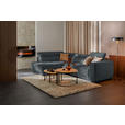 ECKSOFA in Chenille Grau  205/284 cm  - Schwarz/Grau, Design, Kunststoff/Textil (205/284cm) - Xora