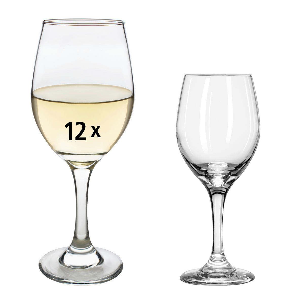 GLÄSERSET PERCEPTION  12-teilig  - Klar, Basics, Glas (8,5/21cm)