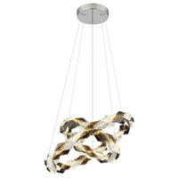 LED-HÄNGLAMPA 55/130 cm  - klar, Design, metall/plast (55/130cm) - Globo