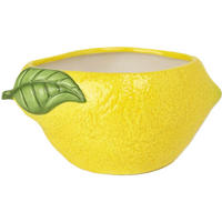 ÜBERTOPF   - Gelb/Grün, LIFESTYLE, Keramik (21,4/9,7/14,4cm)