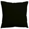KISSENHÜLLE WOVEN SATIN 40/40 cm  - Schwarz, Basics, Textil (40/40cm) - Schlafgut