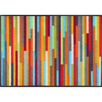 FUßMATTE 60/85 cm Mikado Stripes  - Multicolor, Trend, Kunststoff/Textil (60/85cm) - wash+dry
