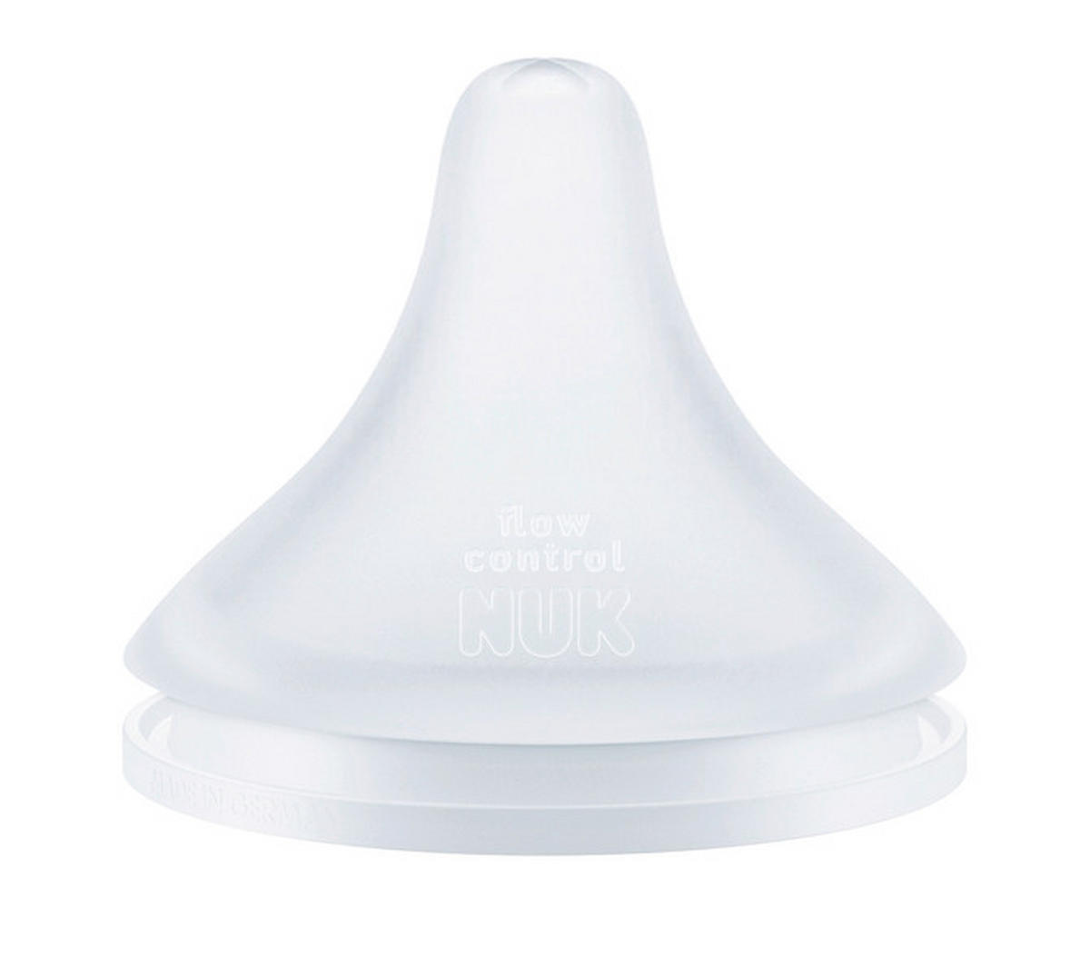 FLÄSCHCHENSAUGER  - Klar, Basics, Kunststoff (6.3/6.9/11cm) - NUK