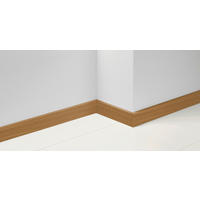 SOCKELLEISTE - Eichefarben/Braun, Basics, Holzwerkstoff (220/1,65/7cm) - Parador