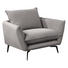 SESSEL in Textil Creme - Creme/Schwarz, Design, Textil/Metall (96/84/90cm) - Hom`in SESSEL in Textil Creme - Creme/Schwarz, Design, Textil/Metall (96/84/90cm) - Hom`in
