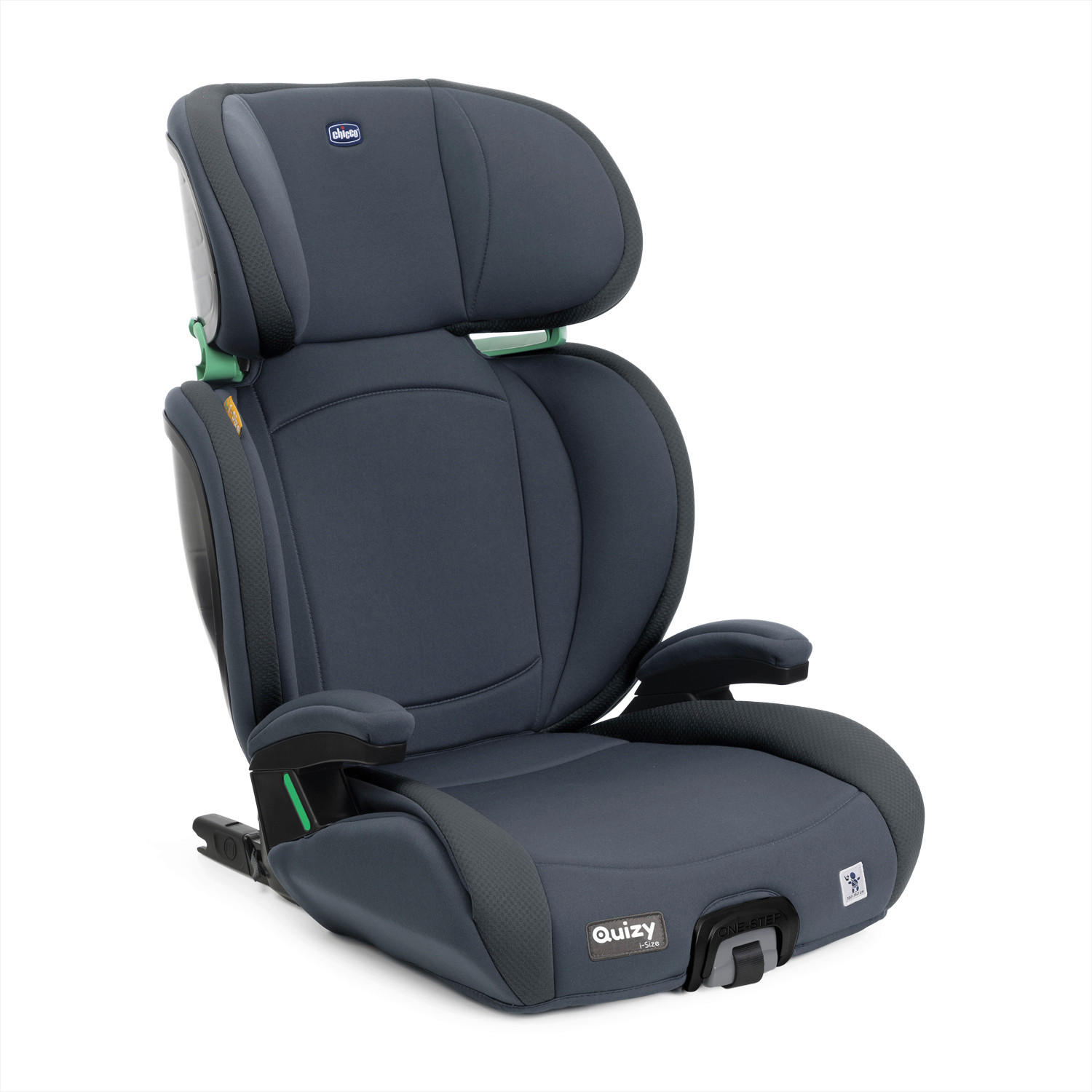 KINDERAUTOSITZ Quizy i-Size   - Dunkelgrau, Basics, Textil (44/64/88/40cm) - Chicco