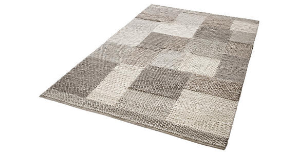 HANDWEBTEPPICH 130/190 cm Nordic Naturfarben, Beige rechteckig  - Beige/Naturfarben, LIFESTYLE, Textil (130/190cm) - Linea Natura