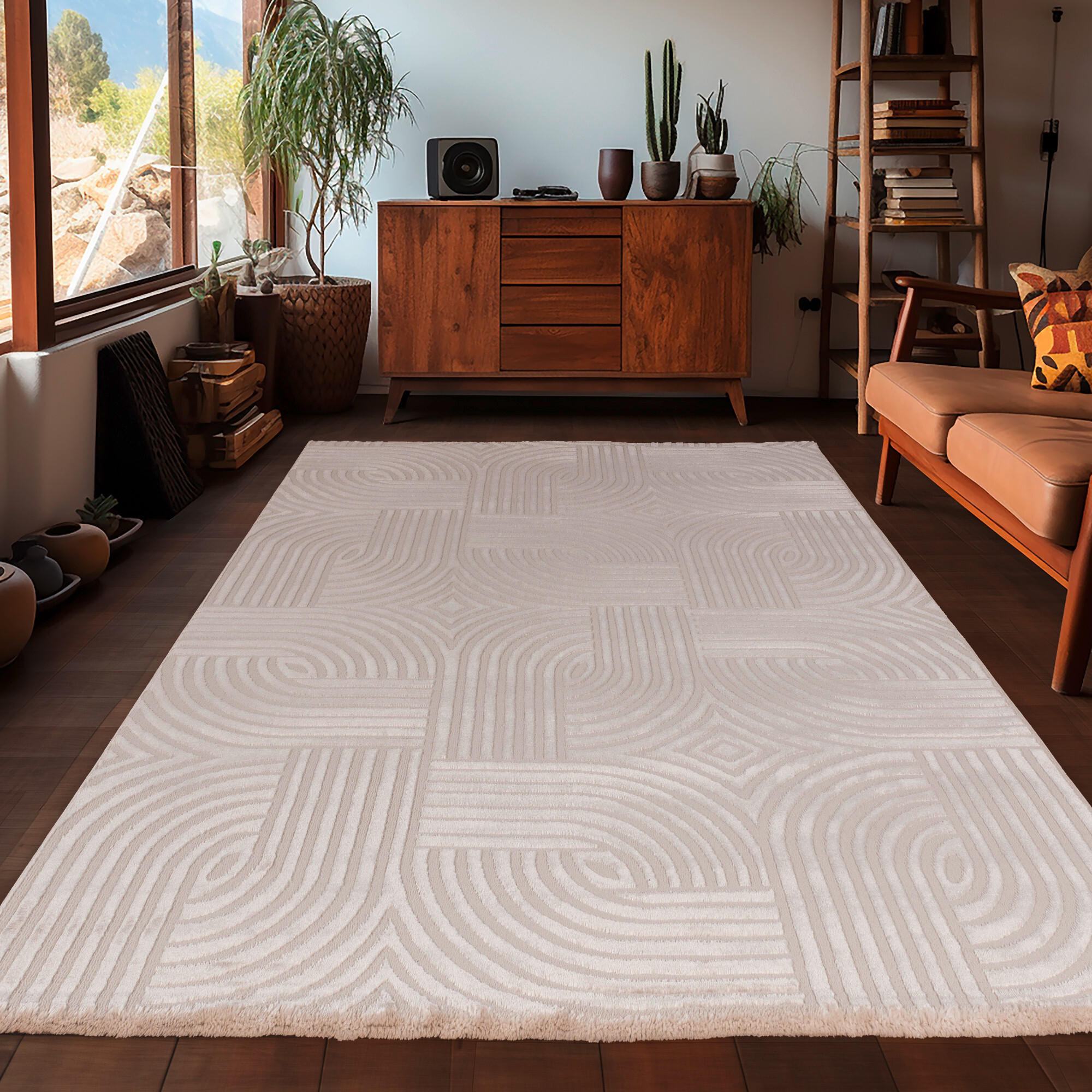 WEBTEPPICH 200/290 cm Sahara Beige  - Beige, Design, Textil (200/290cm) - Novel