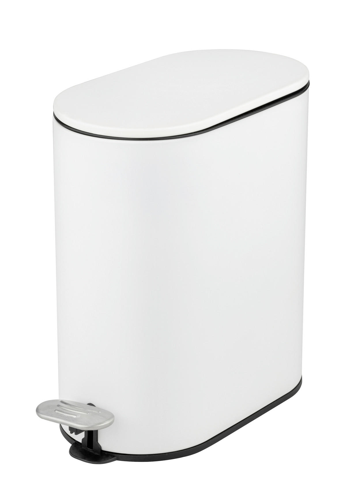 Wenko Treteimer Collungo Weiß 14x28.5x29 cm