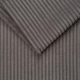 ECKSOFA Dunkelgrau Cord Zierkissen, Rückenkissen, Rücken echt  - Dunkelgrau/Schwarz, MODERN, Kunststoff/Textil (180/300cm) - Carryhome