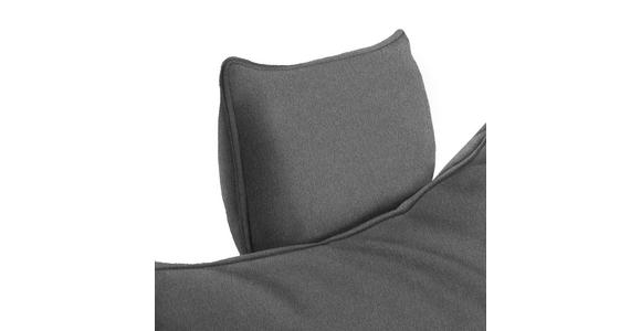 ECKSOFA in Webstoff Graubraun 292/176 cm - Graubraun/Schwarz, MODERN, Textil/Metall (292/176cm) - Carryhome