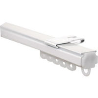 GARDINSKENA 200 cm  - vit, Basics, metall (200cm)