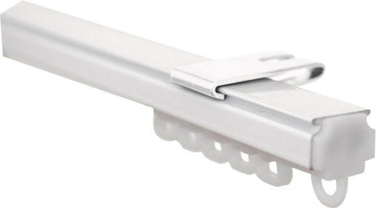 GARDINSKENA 200 cm  - vit, Basics, metall (200cm)