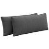 NIERENKISSEN  - Dunkelgrau, Konventionell, Textil (65/25cm) - Sit & More