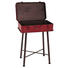 BEISTELLTISCH in Rot, Schwarz - Rot/Schwarz, Trend, Metall (48/67/31cm) - Carryhome BEISTELLTISCH in Rot, Schwarz - Rot/Schwarz, Trend, Metall (48/67/31cm) - Carryhome