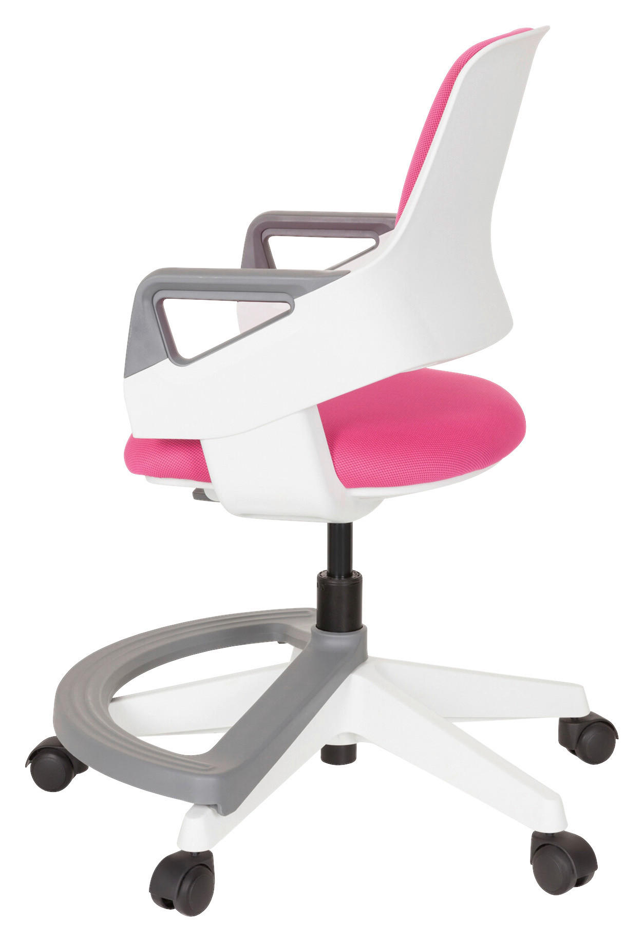 MID.YOU OTOČNÁ ŽIDLE PRO MLÁDEŽ, pink