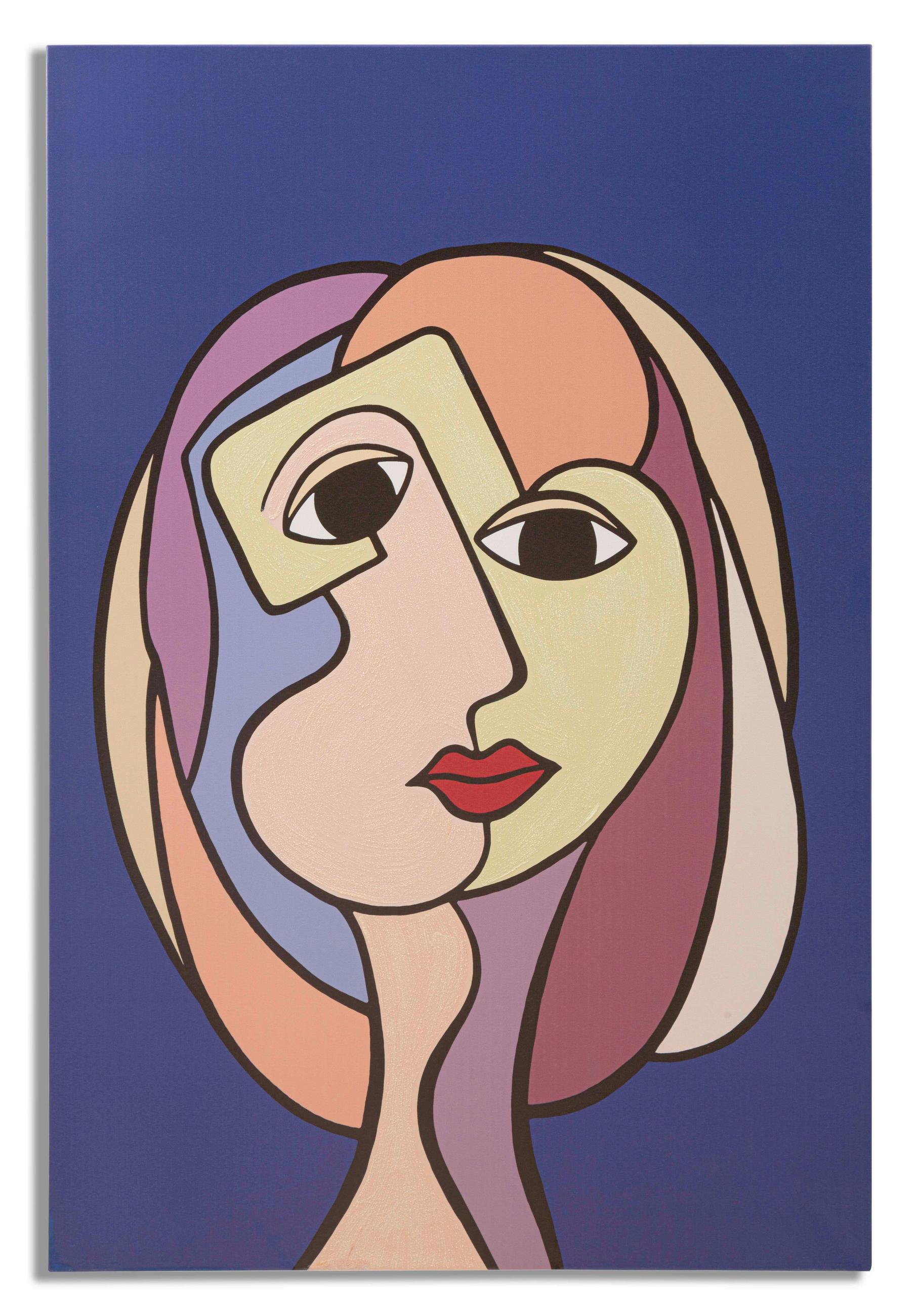 LEINWANDBILD Frauen  - Basics, Holz/Textil (80/120/3cm)