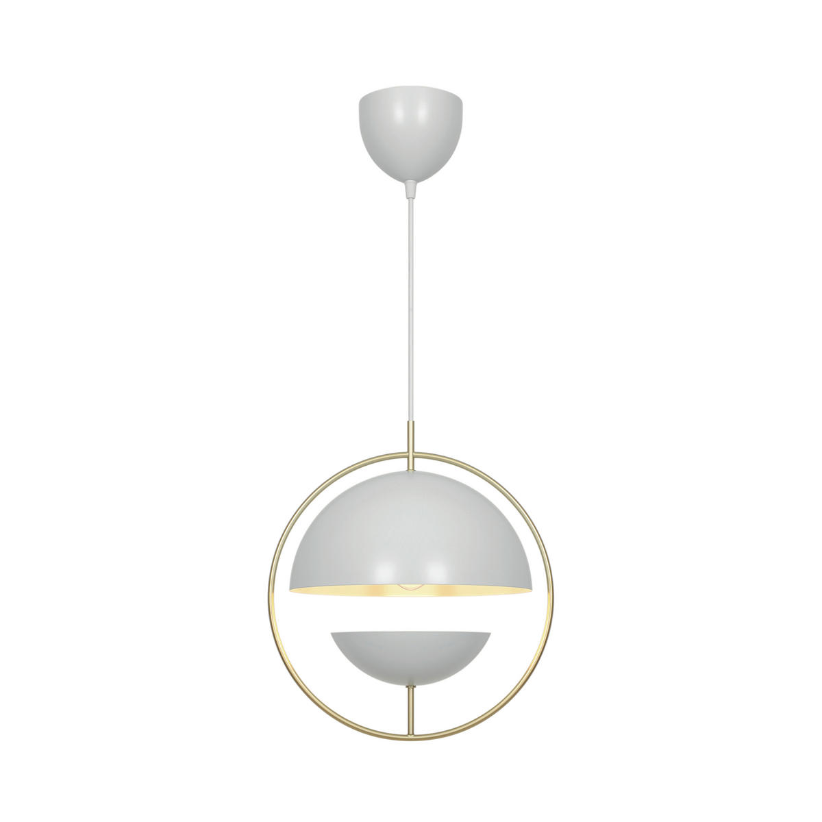 PENDELLEUCHTE 33/37 cm  - Weiß, Design, Metall (33/37cm) - Nordlux