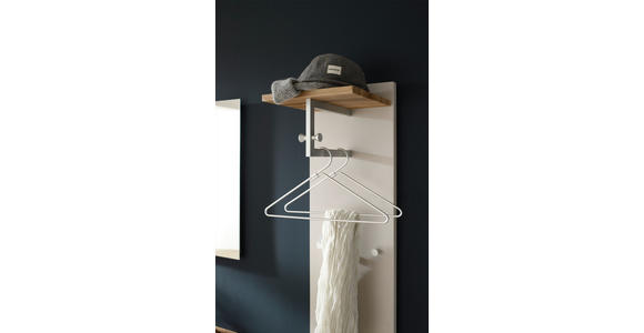 GARDEROBE 190/192/36 cm  - Sandfarben/Eichefarben, Design, Holz/Holzwerkstoff (190/192/36cm) - Dieter Knoll