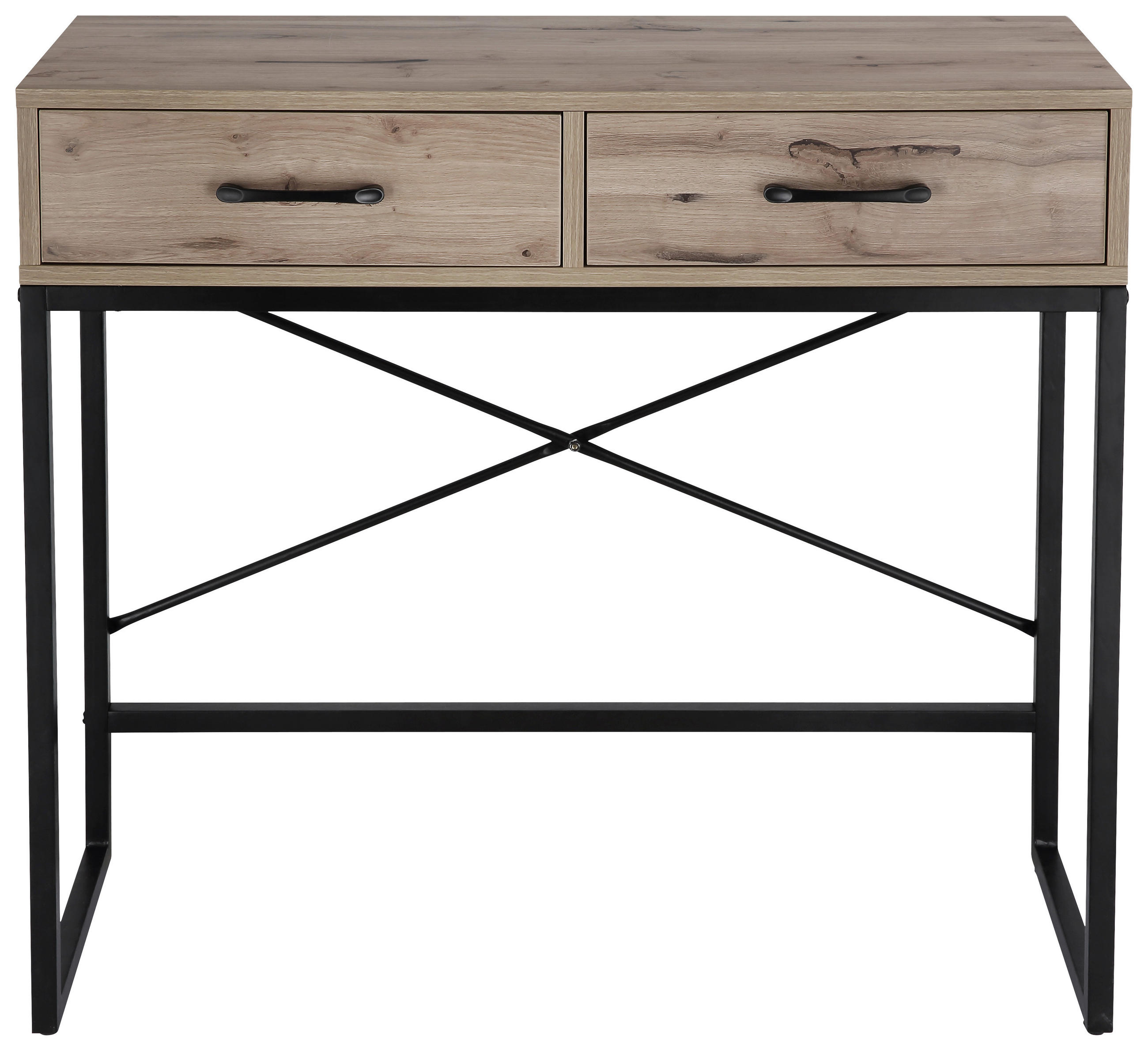 Konsolentisch Turin Holz Dekor B: 80 Cm 2 Laden