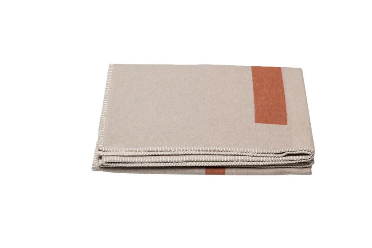 WOHNDECKE 140/200 cm  - Beige/Naturfarben, KONVENTIONELL, Textil (140/200cm) - David Fussenegger