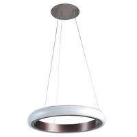 LED-HÄNGELEUCHTE ANELLO 50/50/120 cm   - Hellbraun/Weiß, Design, Metall (50/50/120cm)