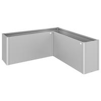 HOCHBEET Belvedere  - Silberfarben, Basics, Metall (201/201cm) - Biohort