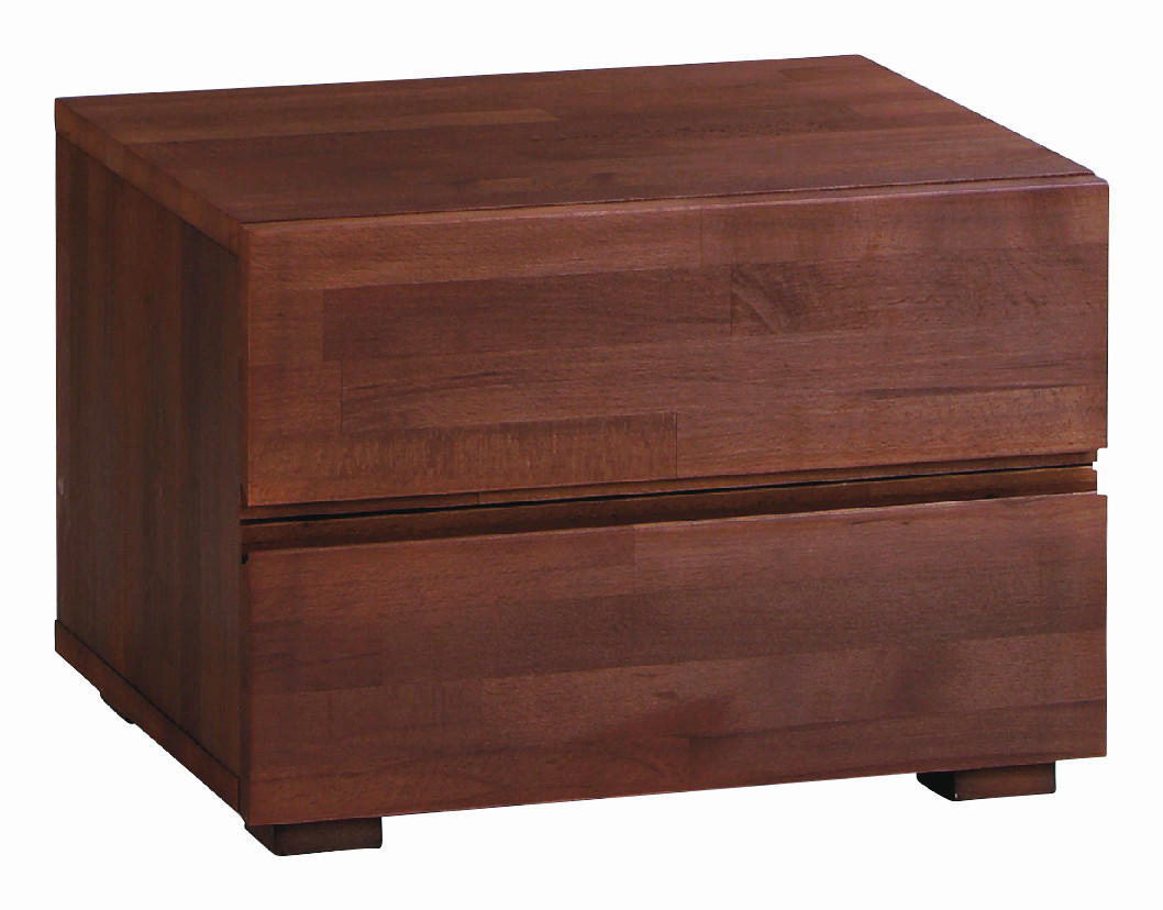 NACHTKÄSTCHEN 48/35/40 cm  in massiv Buche  - Design, Holz (48/35/40cm) - Hasena