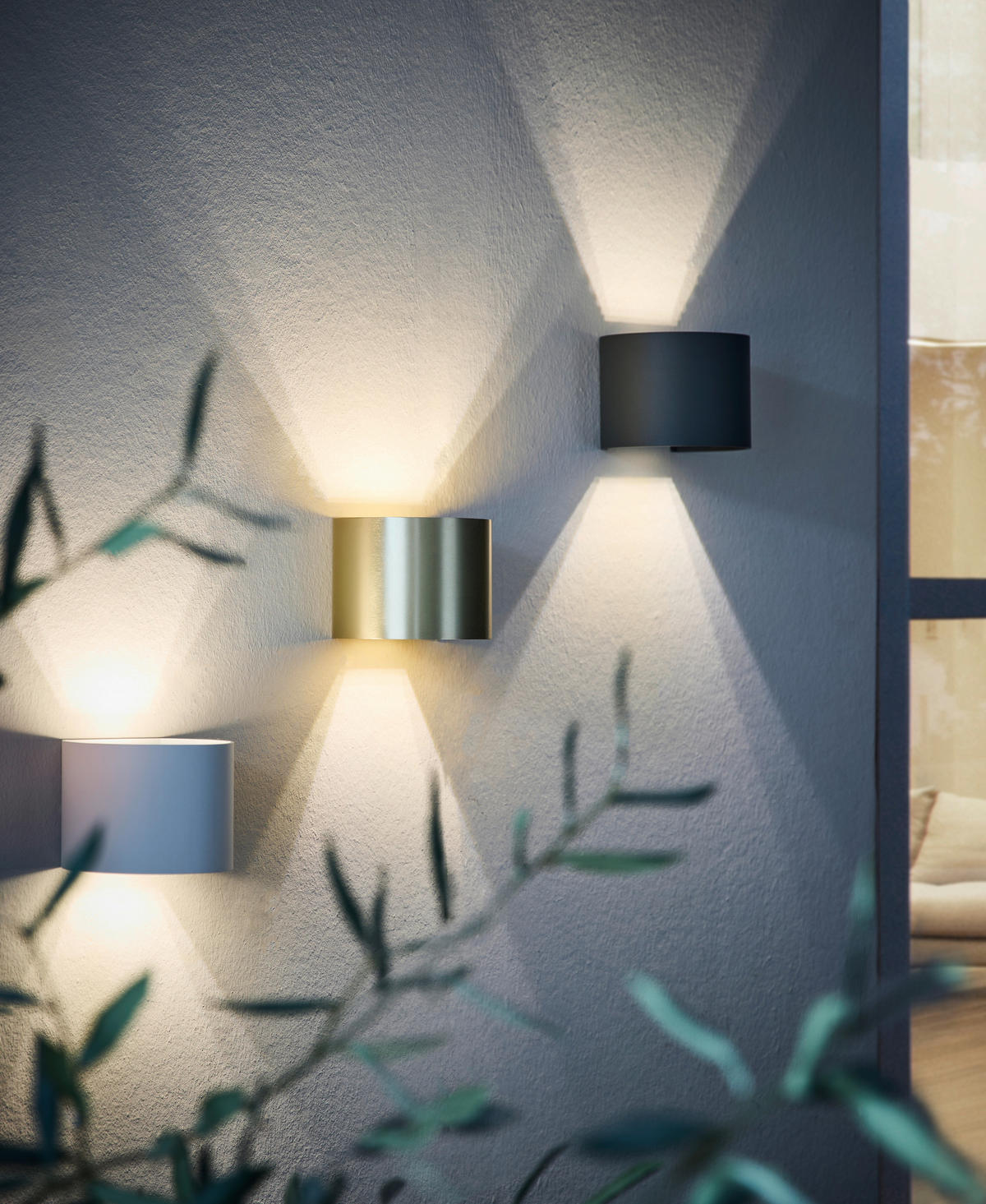 LED-WANDLEUCHTE Xio 11/13/9.7 cm   - Messingfarben, Design, Metall (11/13/9.7cm) - Lucide
