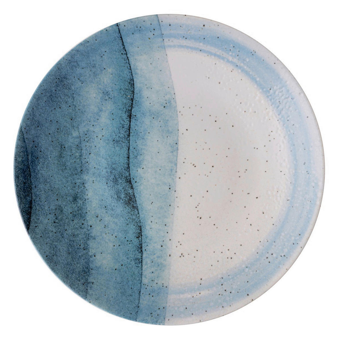 KOMBISERVICE Blau, Hellblau 24-teilig 6 Personen  - Blau/Hellblau, Basics, Keramik (25cm)