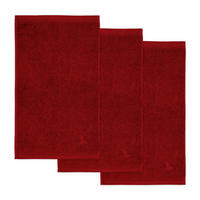 FROTTIERSET Rot 3-teilig  - Rot, Basics, Textil (30/50cm) - Moeve